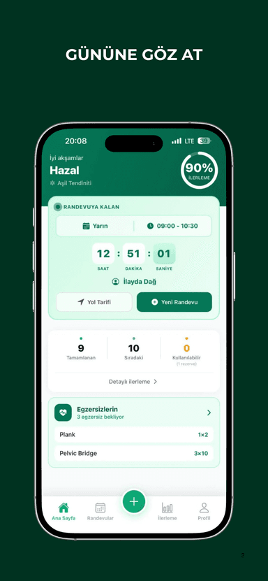 Patient dashboard
