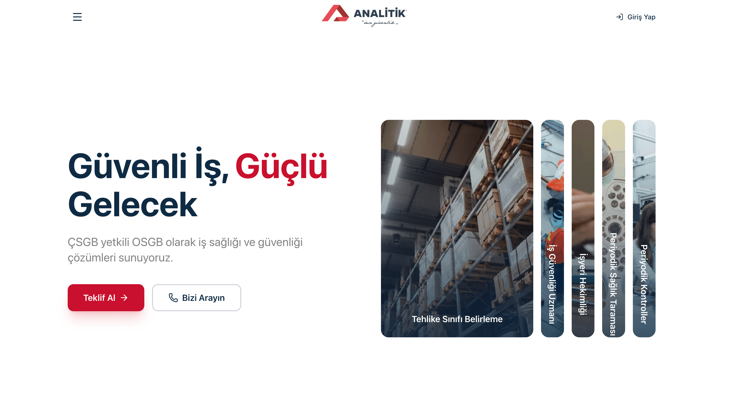 Analitik İş Güvenliği